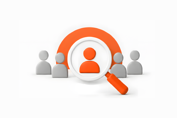 Illustration of audience targeting for an anonymised campaign sample